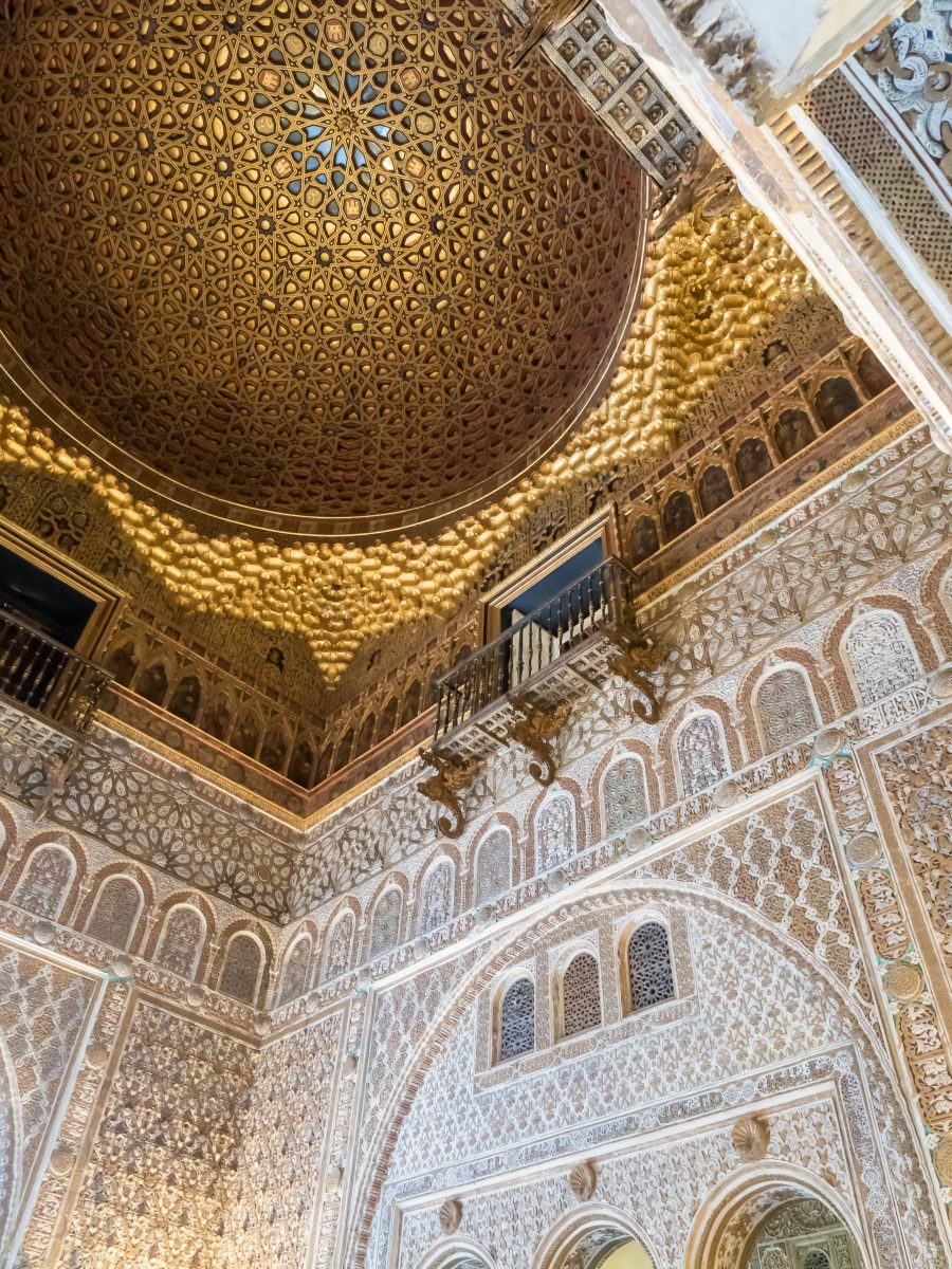 Elaborate Moorish-style Royal Alcazar interior